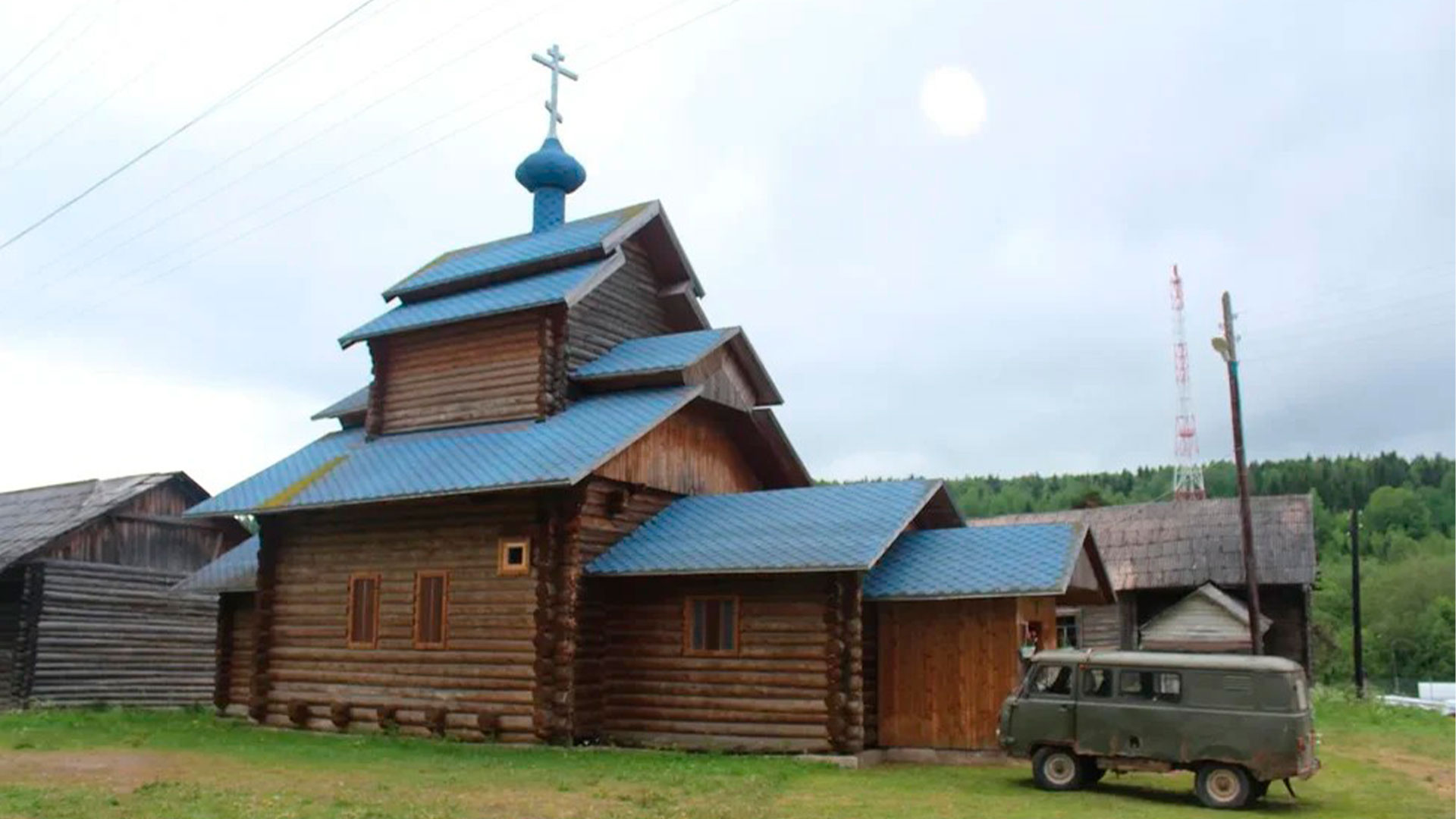 Деревянная церковь в селе Винницы 